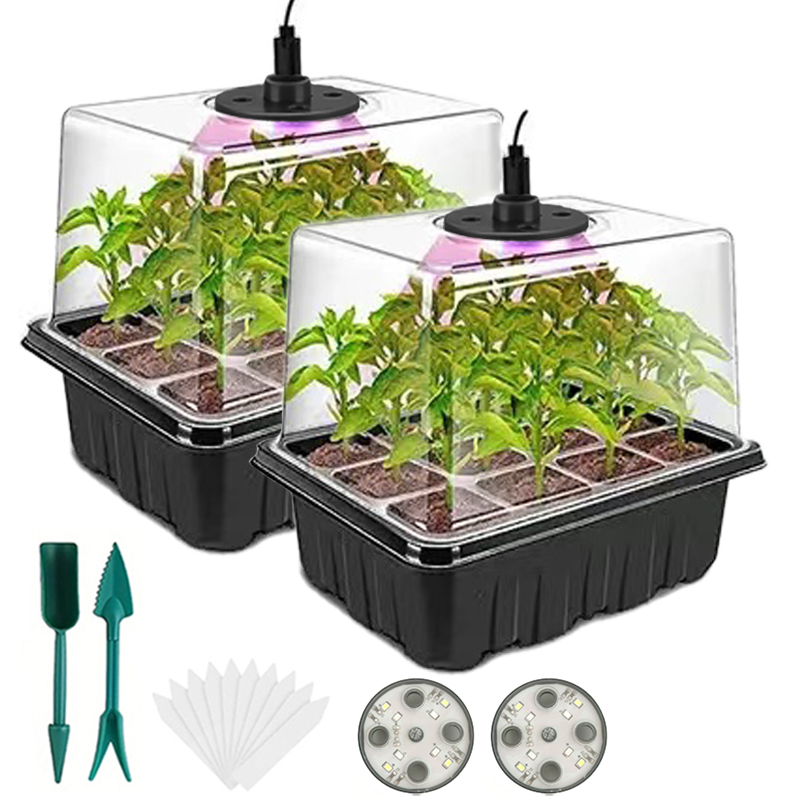 Humidity Dome Kit - Bandeja de inicio de semillas con