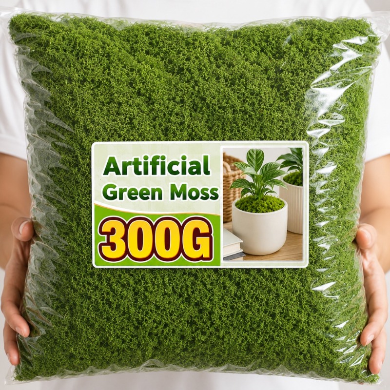Sphagnum Moss Dry - Musgo Artificial Verde, Musgo Falso para