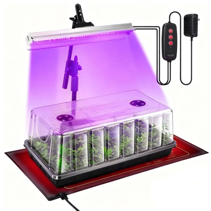 Bandeja de germinación de semi - Humidity Dome Kit reseña y precio