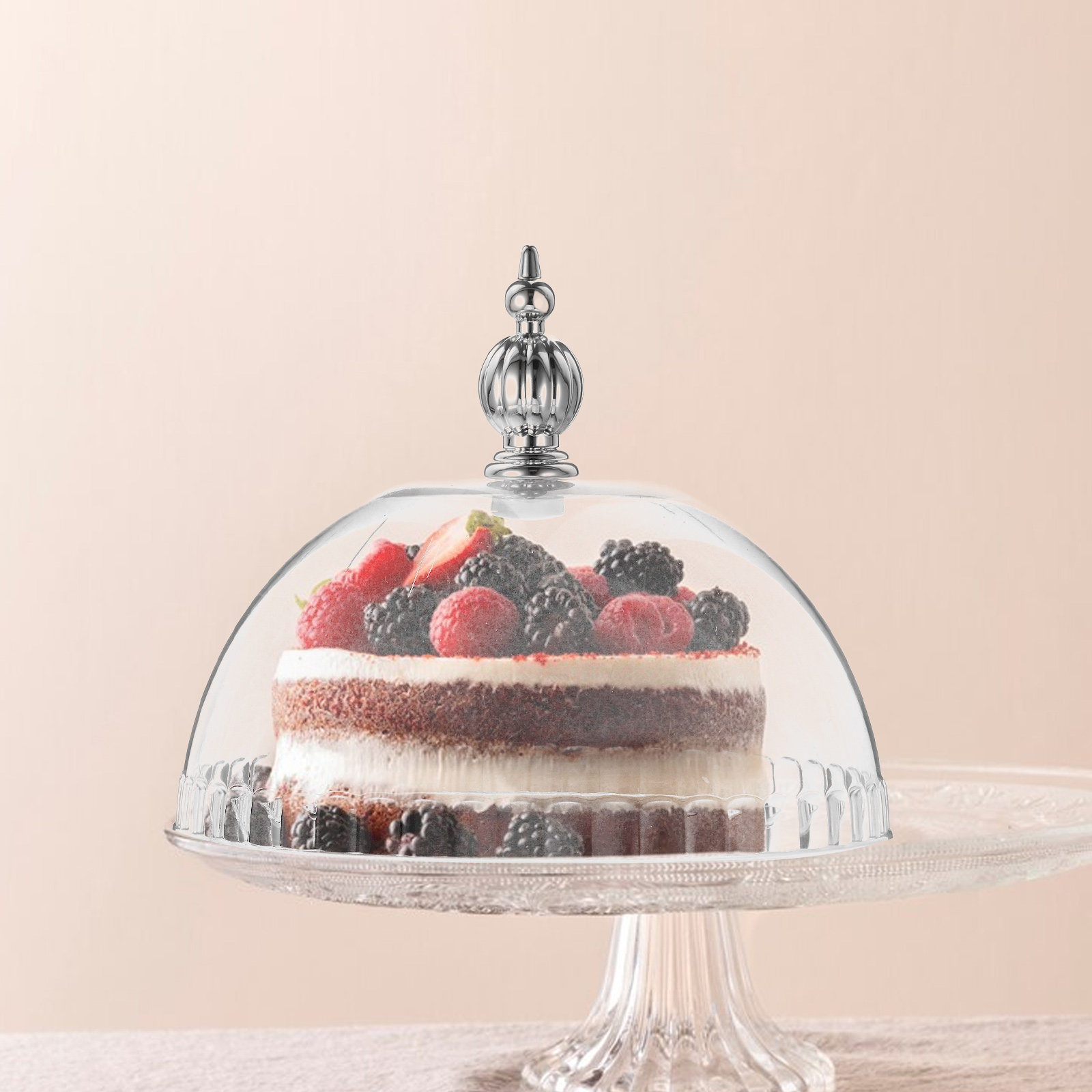 Cúpula de plástico para pastel - Plastic Dome Clear reseña y precio