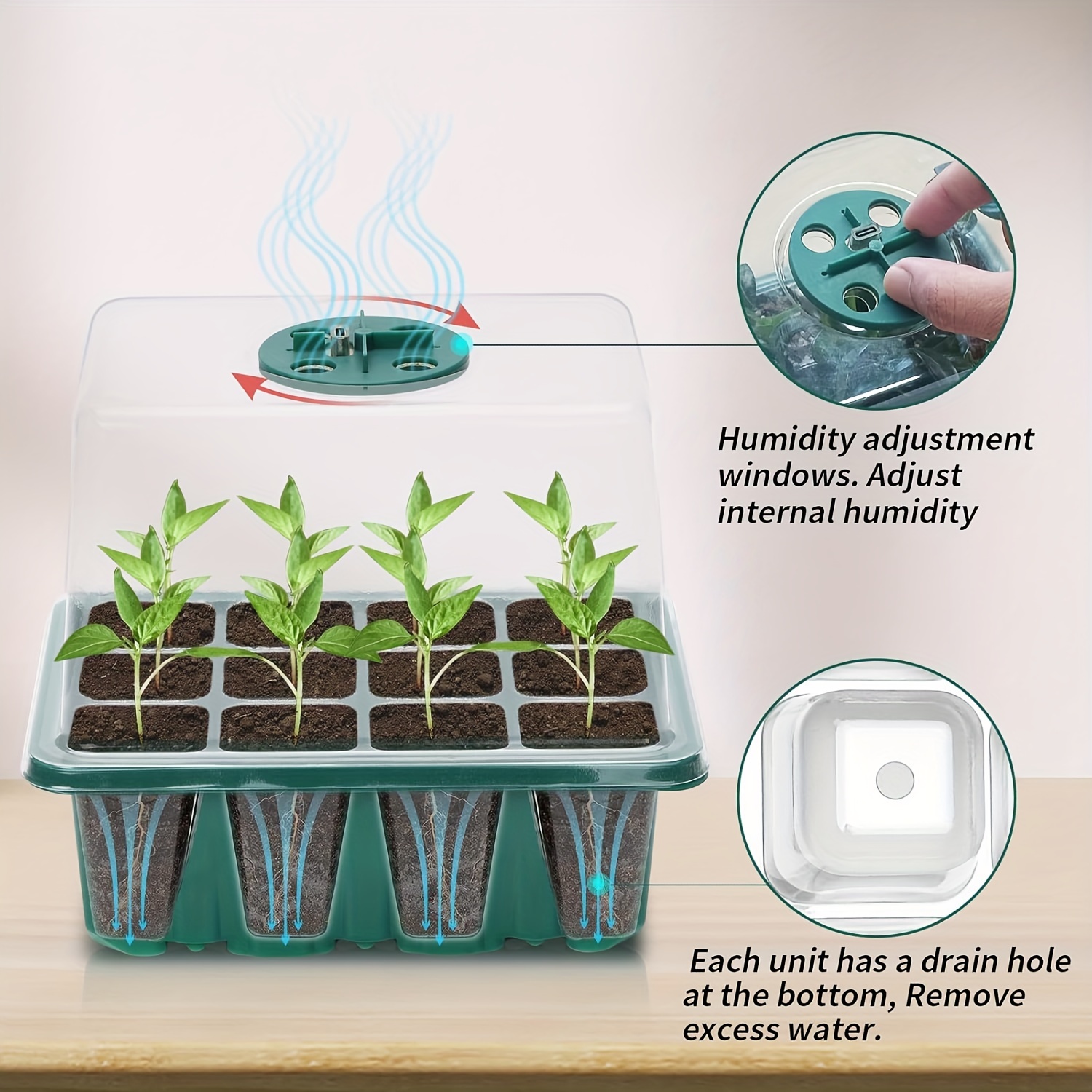 Kit de inicio para plántulas - - Humidity Dome Kit reseña y precio
